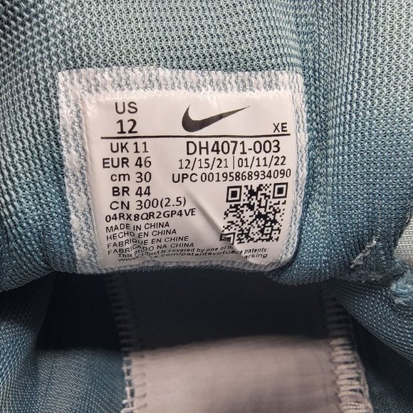 Nike Air Zoom Pegasus 39 Mens 12 Running Shoes Sneakers Pure Platinum DH4071-003 main image 13